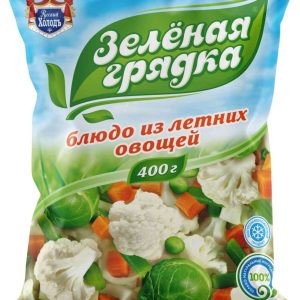 Блюдо из летних овощей  Зеленая грядка