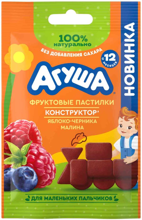 Фруктовые пастилки конструктор Агуша