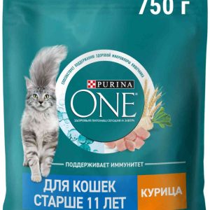 Сухой корм для кошек старше 11 лет  Purina One