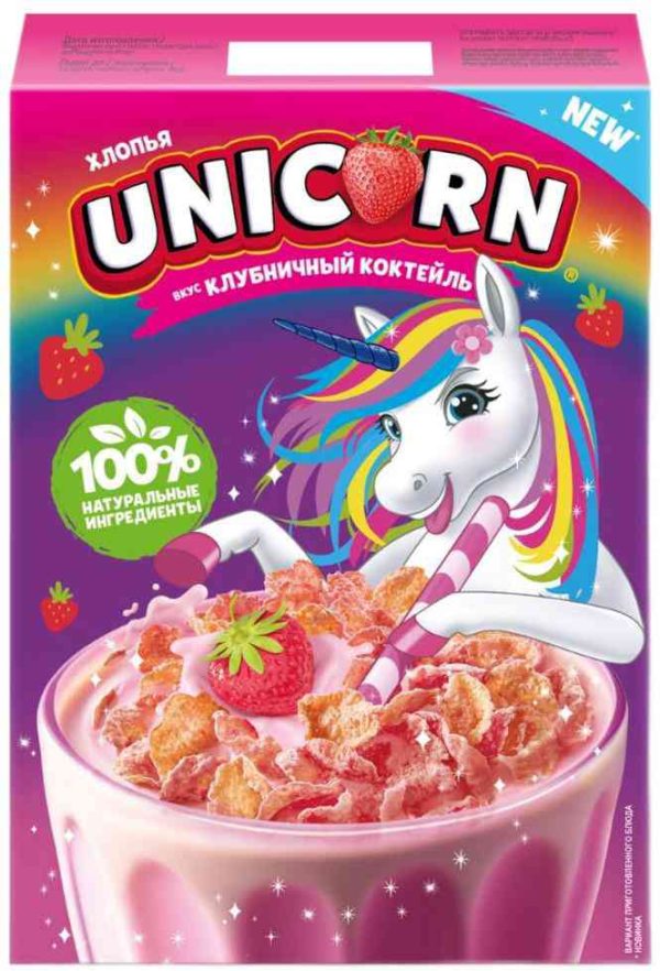 Хлопья  кукурузные Unicorn