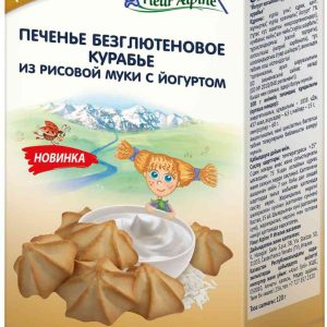 Печенье  безглютеновое из рисовой муки Fleur Alpine