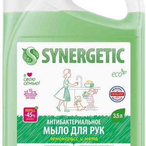 Жидкое мыло для рук антибактериальное Synergetic