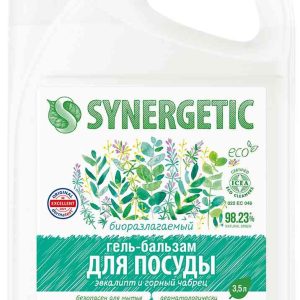 Гель-бальзам для мытья посуды  Synergetic