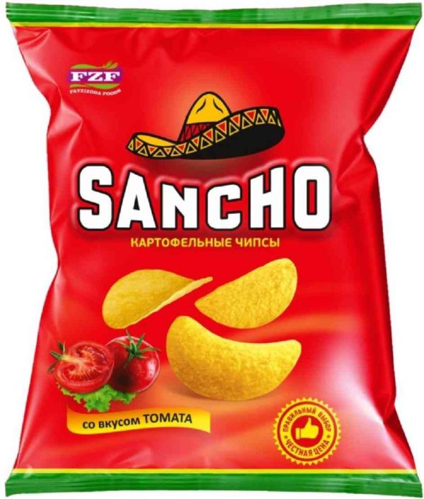 Чипсы картофельные Sancho