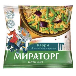 Карри с баклажаном и рисом  Мираторг