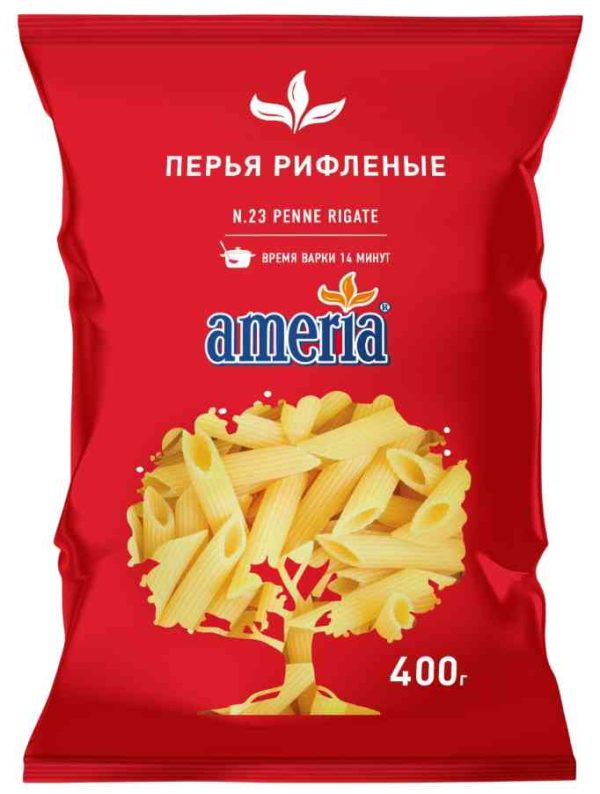 Макаронные изделия Penne Rigate №23 Ameria