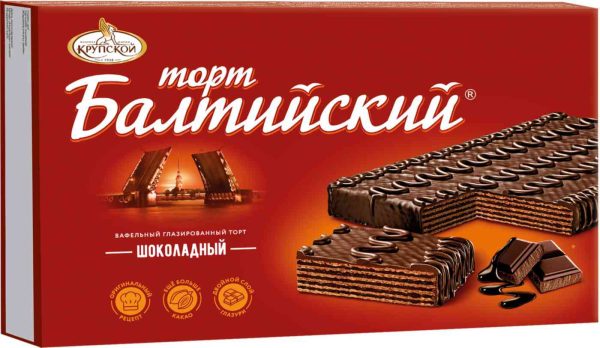 Торт вафельный Фабрика имени Крупской