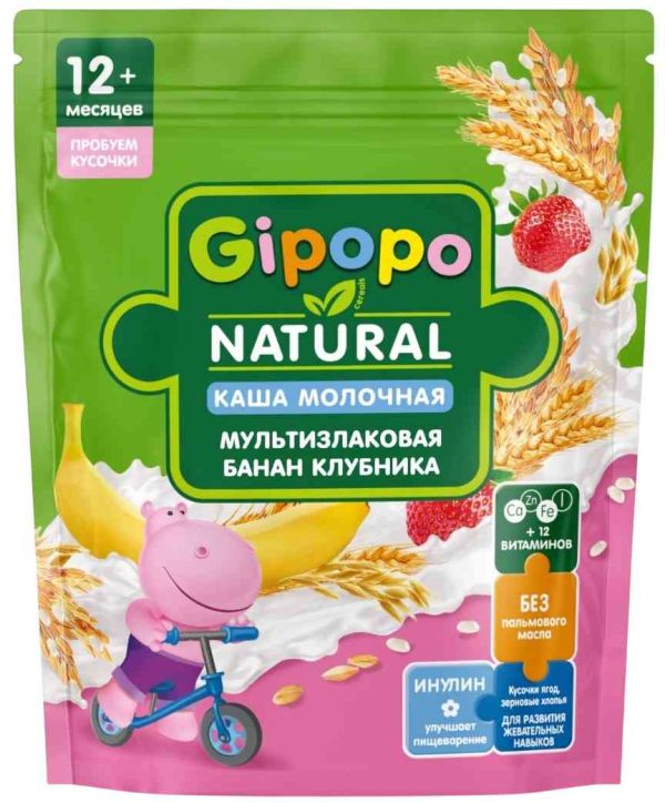 Каша мультизлаковая молочная Gipopo