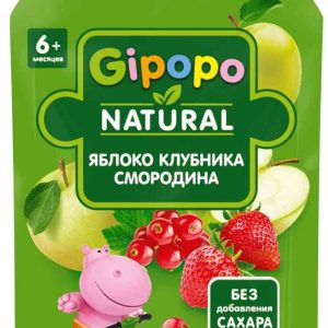 Пюре детское фруктовое Gipopo