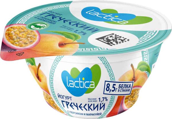 Йогурт греческий Lactica