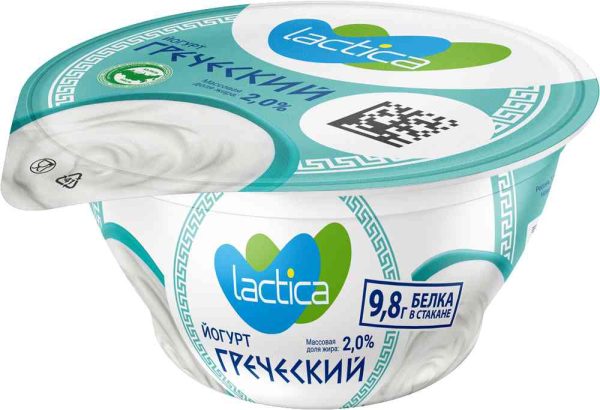 Йогурт греческий Lactica