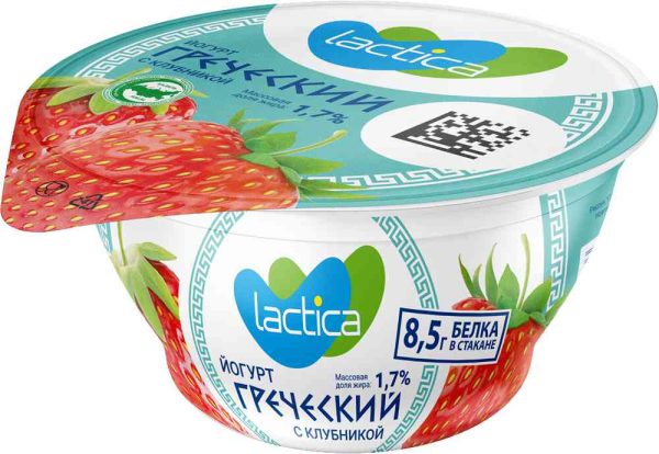 Йогурт греческий Lactica