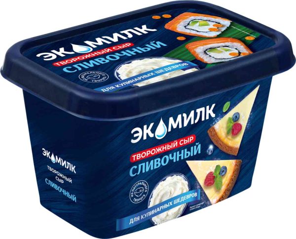 Сыр творожный Экомилк