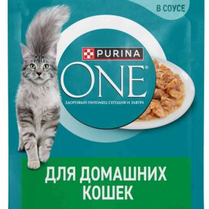 Влажный корм для домашних кошек  Purina One