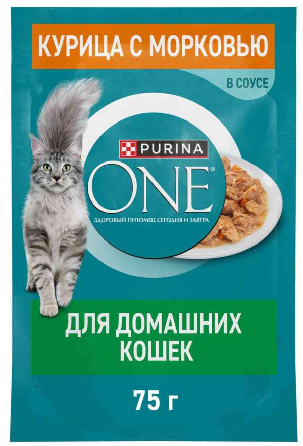 Влажный корм для домашних кошек  Purina One