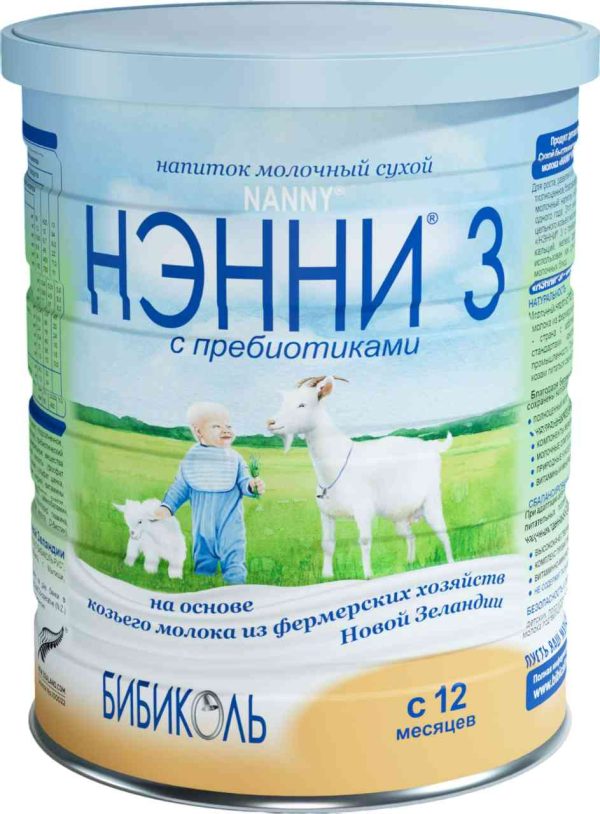 Сухой молочный напиток на козьем молоке Нэнни