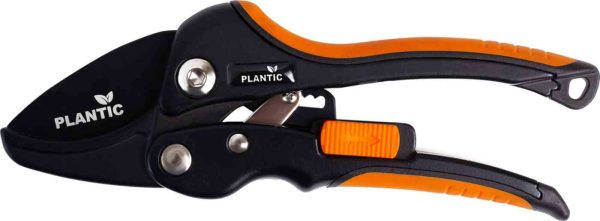 Секатор с храповым механизмом Plantic