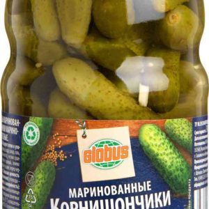 Корнишончики маринованные Глобус