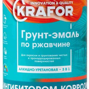 Грунт-эмаль по ржавчине Krafor