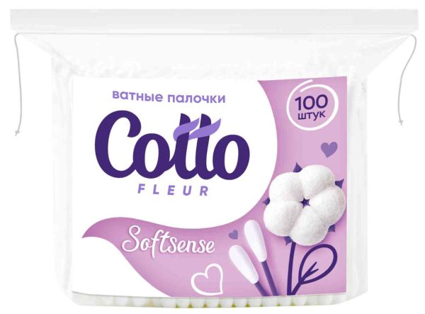 Ватные палочки косметические Cotto fleur
