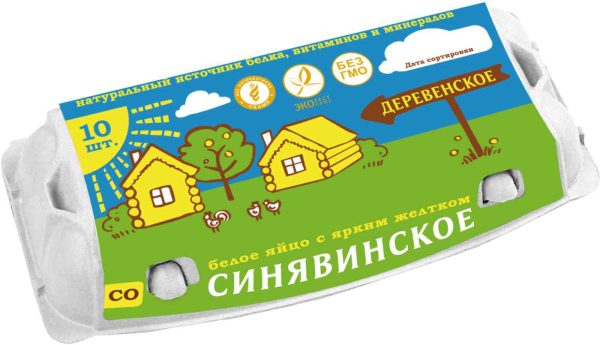 Яйца куриные столовые Синявинское