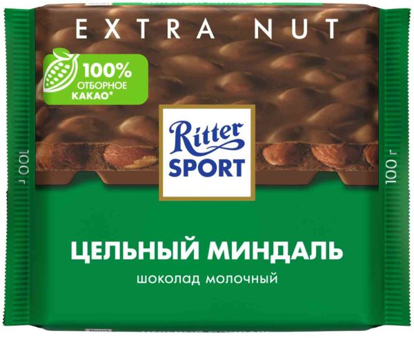 Шоколад молочный Ritter Sport