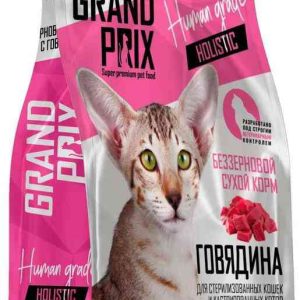 Сухой корм для стерилизованных кошек  Grand Prix