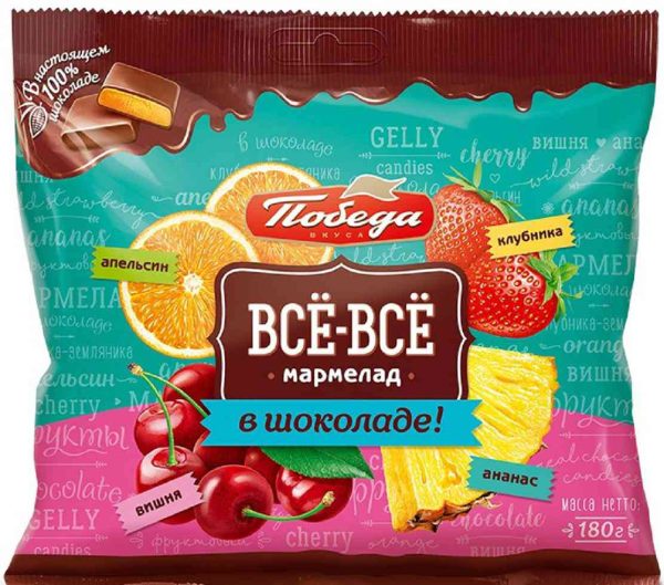 Конфеты желейные Победа вкуса