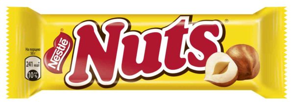 Батончик шоколадный Nuts