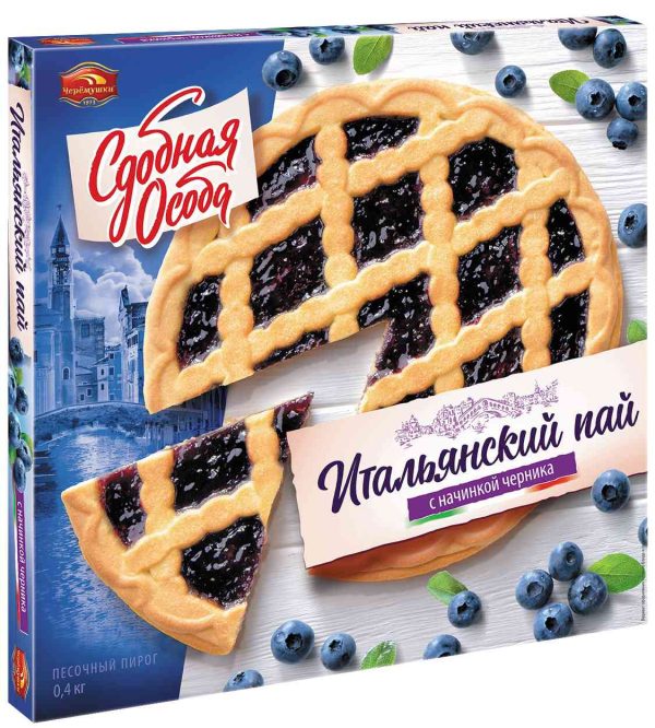 Пирог песочный Сдобная особа