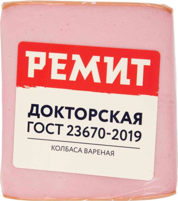 Колбаса варёная Докторская Ремит