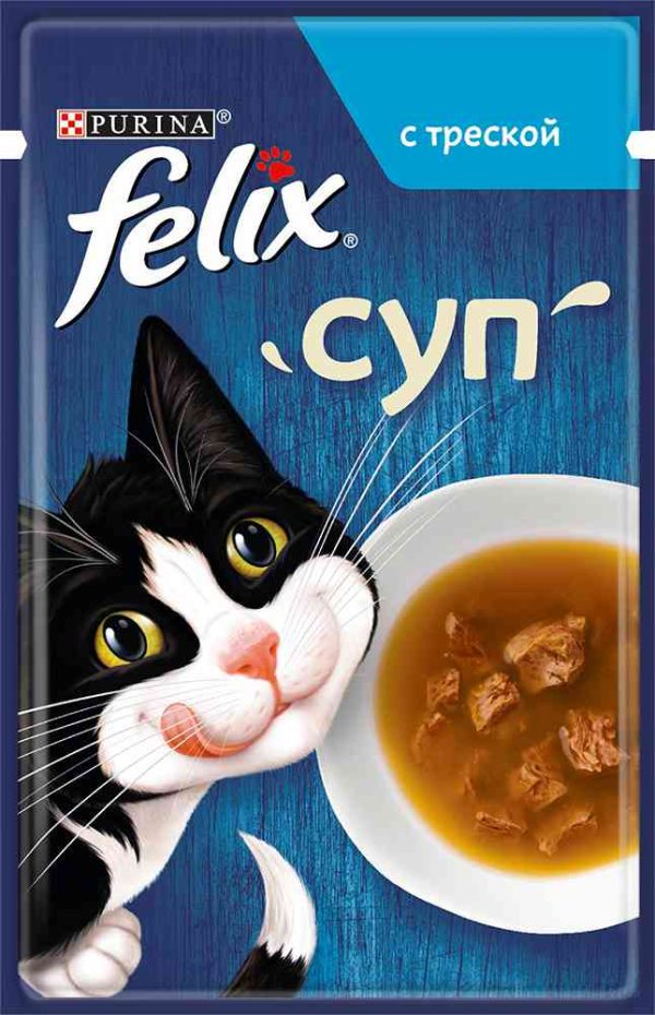Влажный корм для кошек  Felix
