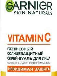 Спрей-вуаль для лица солнцезащитный Garnier