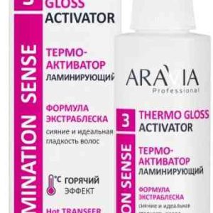Термо-активатор для волос ламинирующий Aravia Professional
