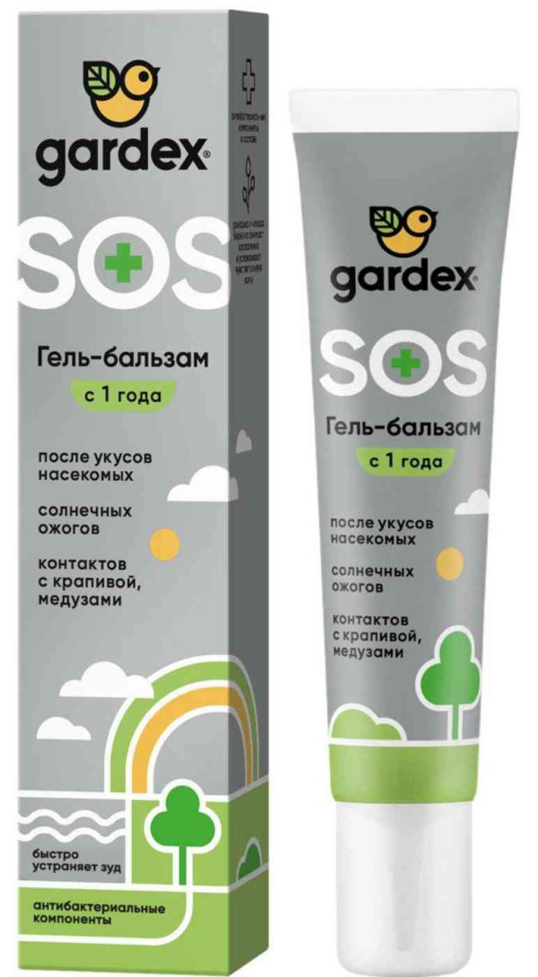 Гель-бальзам после укуса насекомых  Gardex