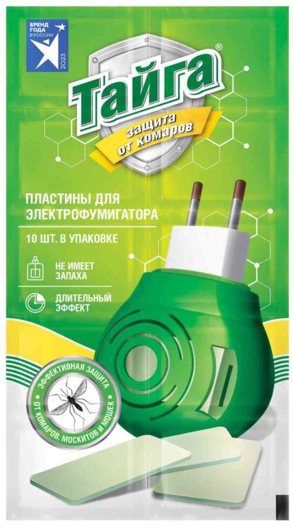 Пластины от комаров  Тайга