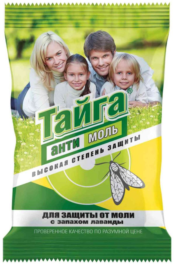 Средство от моли  Тайга