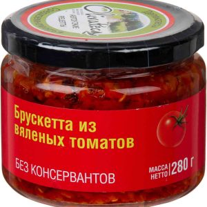 Брускета из вяленых томатов Olivateca