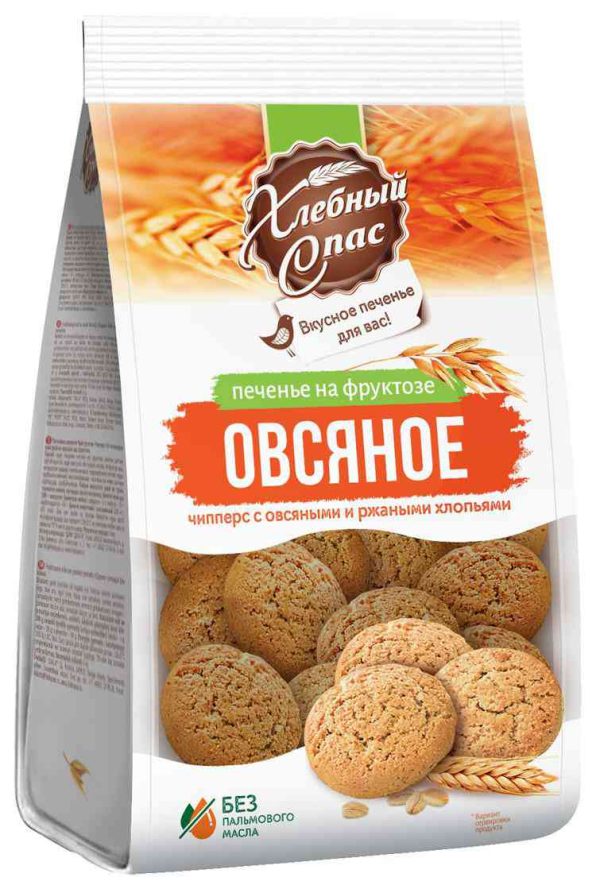 Печенье овсяное Хлебный Спас