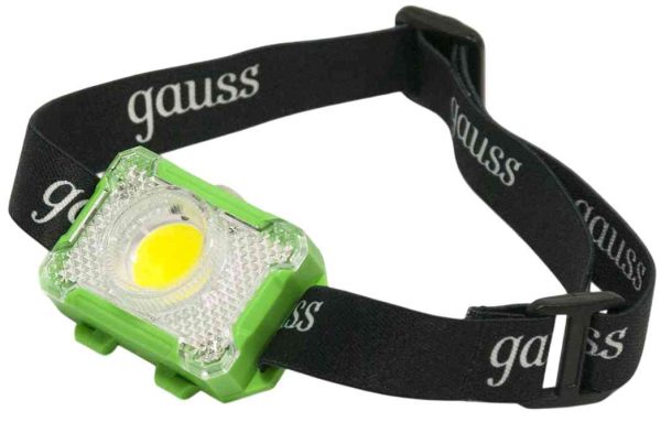 Фонарь налобный Gauss