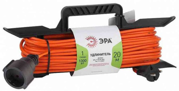 Удлинитель силовой Эра