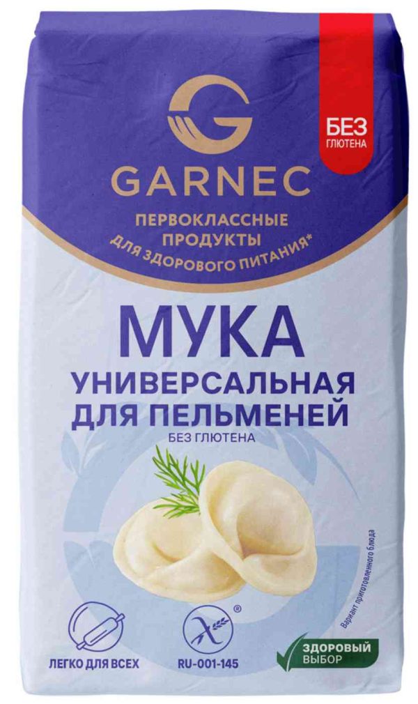 Мука для пельменей универсальная Garnec