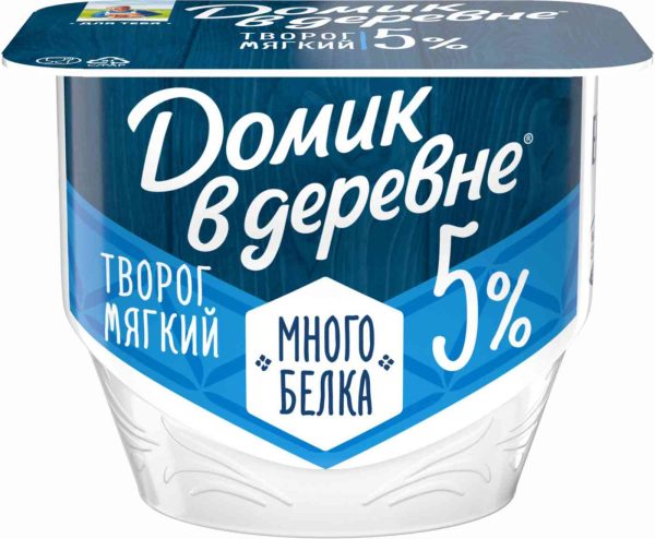Творог мягкий Домик в деревне