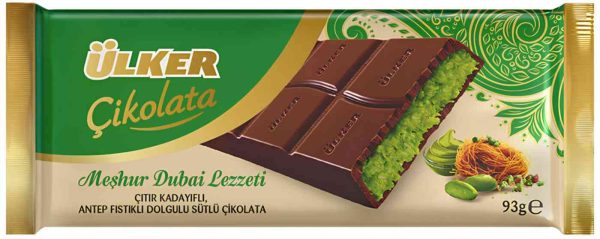 Шоколад молочный Ulker