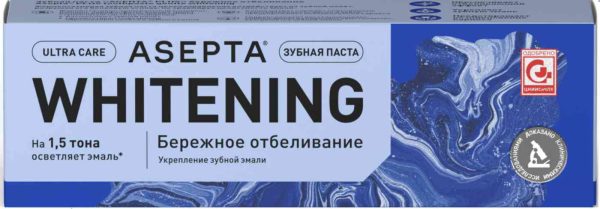 Зубная паста  Asepta