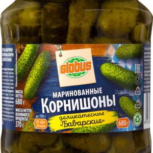 Корнишоны маринованные Глобус