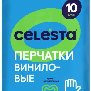 Перчатки виниловые Celesta
