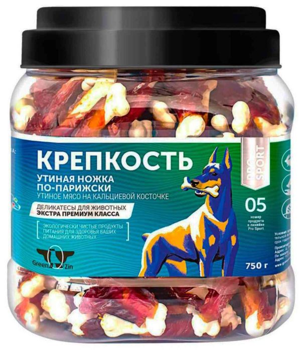 Лакомство для всех пород собак  GreenQZin