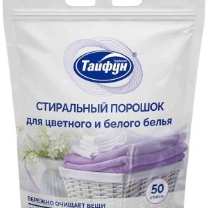 Стиральный порошок для белого и цветного белья  Тайфун