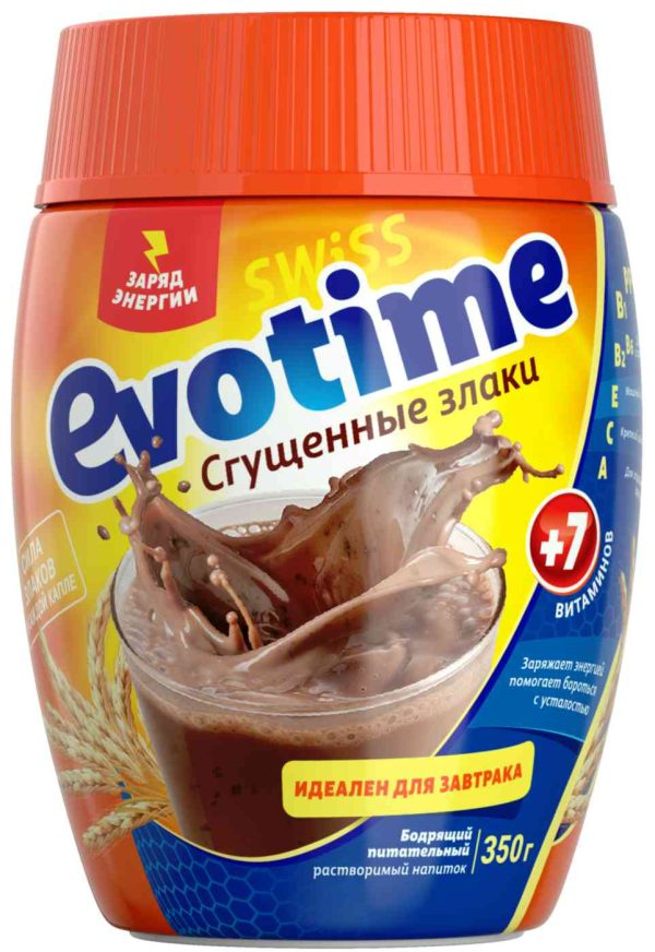 Напиток злаковый раствовримый Evotime